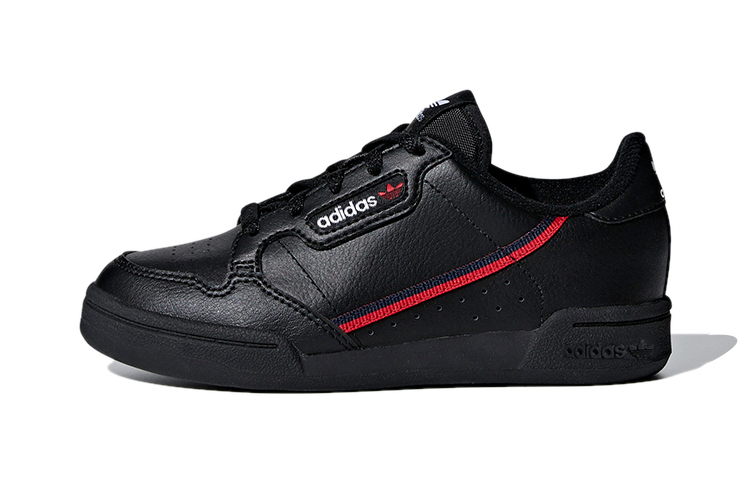 (Preschool) adidas Continental 80 J 'Black Scarlet' G28214