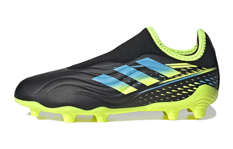 (Preschool) adidas Copa Sense.3 Laceless FG 'Black Yellow' GZ1388