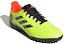 Lookbook 兒童 adidas Copa Sense.4 TF 硬人造草坪足球鞋 螢光黃
