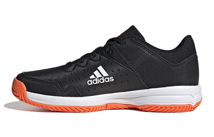 (Youth) adidas Court Stabil 'Black White Orange' F99912