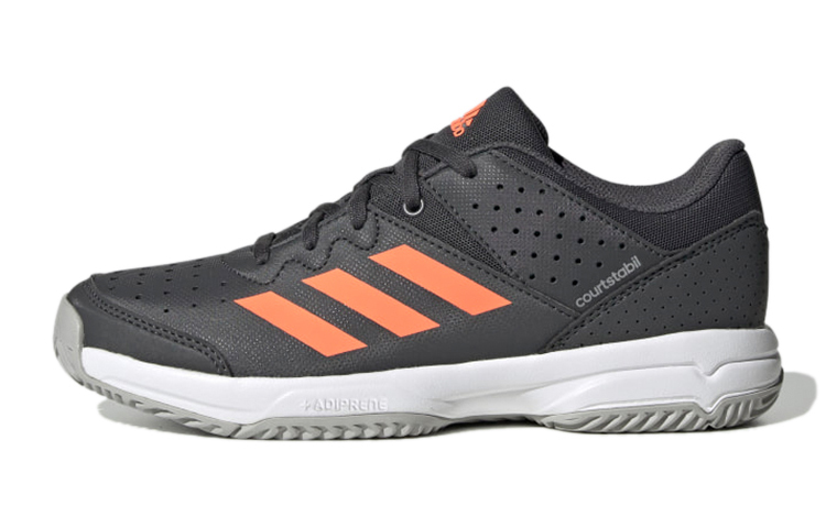 (Preschool) adidas Court Stabil K 'Gray Orange White' EH2557
