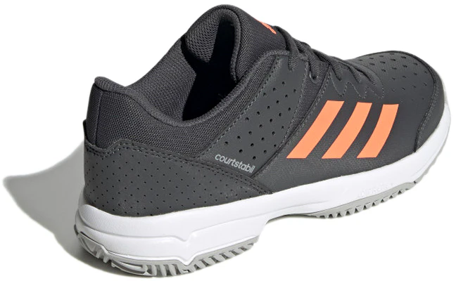 (PS) adidas Court Stabil K ''Grijs Oranje Wit'' EH2557 Shop (PS) adidas Court Stabil K ''Grijs Oranje Wit'' EH2557