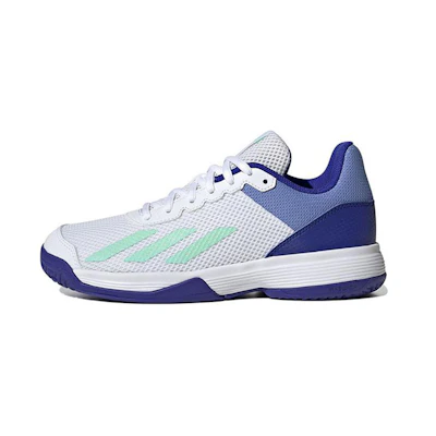 (Youth) adidas Courtflash Tennis 'White Lucid Blue'