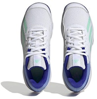 (JR) adidas Courtflash Tennis 'Putih Lucid Biru' HP9715 Shop (JR) adidas Courtflash Tennis 'Putih Lucid Biru' HP9715