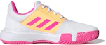 Order (PS) adidas Courtjam J ''Wit Roze Geel'' FX1490