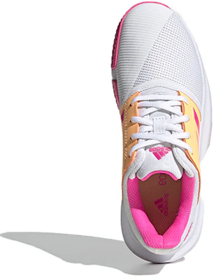 (PS) adidas Courtjam J ''Wit Roze Geel'' FX1490 Purchase (PS) adidas Courtjam J ''Wit Roze Geel'' FX1490