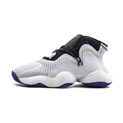 (Youth) adidas Crazy BYW J 'Cloud White Real Purple'