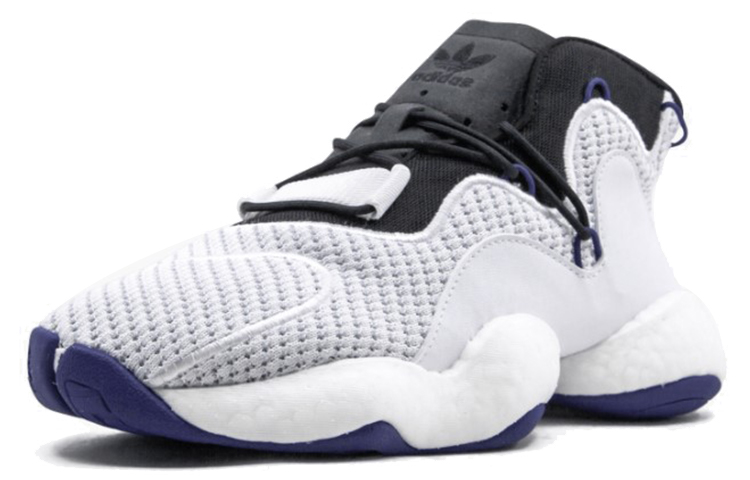 Order (PS) 아디다스 크레이지 BYW J '클라우드 화이트/리얼 퍼플' B41932