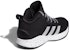 (PS) adidas Cross 'Em Up 5 J Lebar 'Hitam Perak Metalik' FZ1473