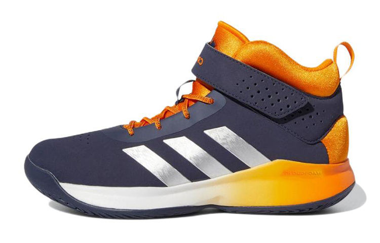 (Preschool) adidas Cross Em Up 5 K 'Blue Orange' GY2878