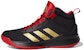 (PS) adidas Cross Em Up 5 K Kasut Hitam/Merah/Emas FZ1475