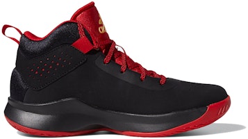 兒童 adidas Cross Em Up 5 高筒復古籃球鞋 黑紅金 Order 兒童 adidas Cross Em Up 5 高筒復古籃球鞋 黑紅金