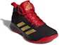 Lookbook (PS) adidas Cross Em Up 5 K Kasut Hitam/Merah/Emas FZ1475