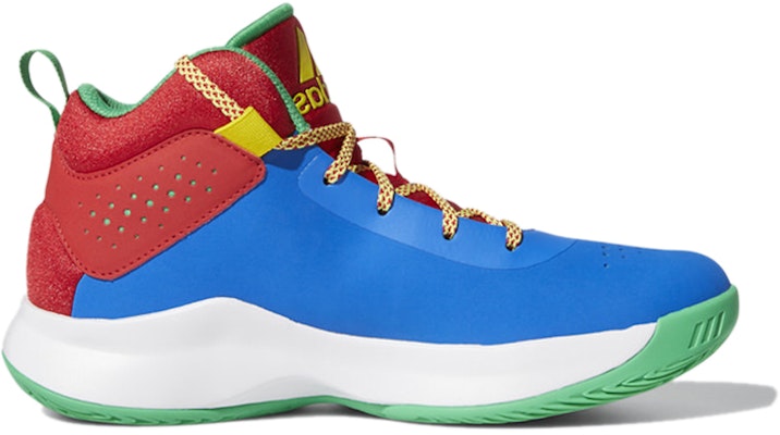 兒童 adidas Cross Em Up 5 寬版 K 藍紅 Order 兒童 adidas Cross Em Up 5 寬版 K 藍紅