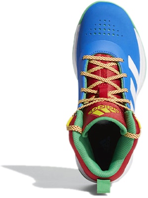 兒童 adidas Cross Em Up 5 寬版 K 藍紅 Purchase 兒童 adidas Cross Em Up 5 寬版 K 藍紅