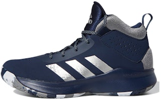 (Preschool) adidas Cross Em Up 5 Wide K 'Blue White Gray' FW8983 (Preschool) adidas Cross Em Up 5 Wide K 'Blue White Gray' FW8983