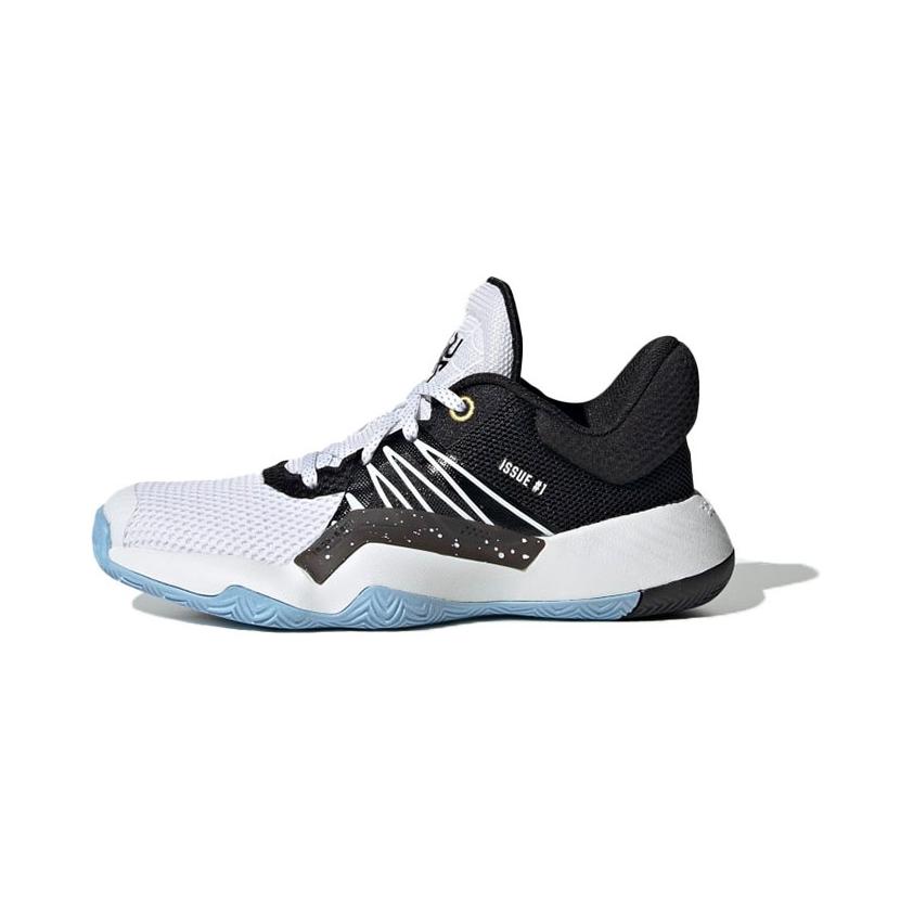 (Preschool) adidas D.O.N. Issue 1 Star War Lightsaber Shoes White/Black/Blue EH2446