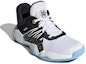 Lookbook (PS) adidas D.O.N. Issue 1 Star War Lightsaber Putih/Hitam/Biru Kasut EH2446