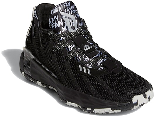 (PS) adidas Dame 7 J Negro/Blanco FY1871 Lookbook (PS) adidas Dame 7 J Negro/Blanco FY1871