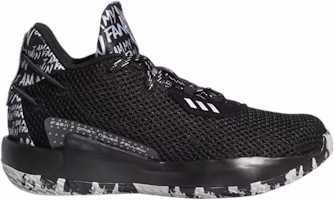 (Preschool) adidas Dame 7 Little Kid 'I Am My Own Fan - Core Black' FY1889 (Preschool) adidas Dame 7 Little Kid 'I Am My Own Fan - Core Black' FY1889