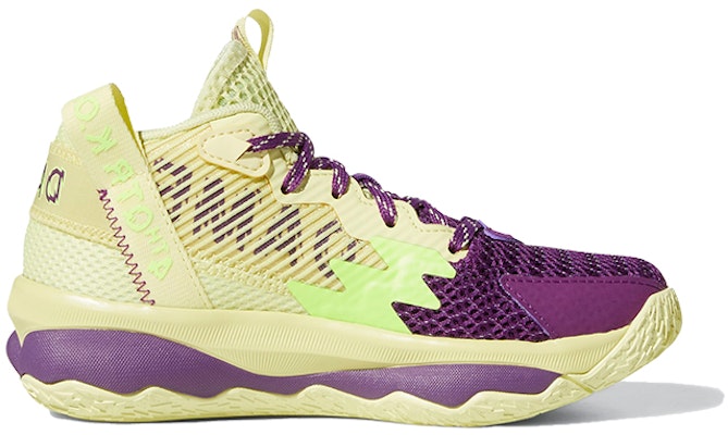 (PS) adidas Dame 8 'Ungu Kuning' GW3863 Order (PS) adidas Dame 8 'Ungu Kuning' GW3863