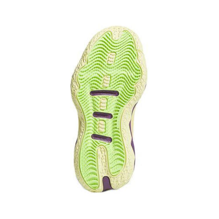 Details for 【BP幼童】adidas Dame 8 耐磨低筒實戰籃球鞋 紫黃色
