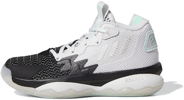 (Preschool) adidas Dame 8 'White Black' GW8708 (Preschool) adidas Dame 8 'White Black' GW8708