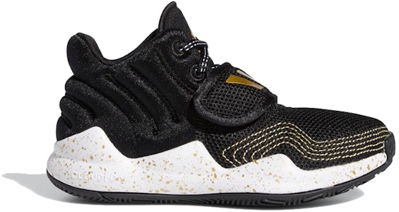 中童 adidas Deep Threat 中筒 復古籃球鞋 黑金 Order 中童 adidas Deep Threat 中筒 復古籃球鞋 黑金