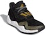 (PS) adidas Deep Threat Hitam/Emas FX8644