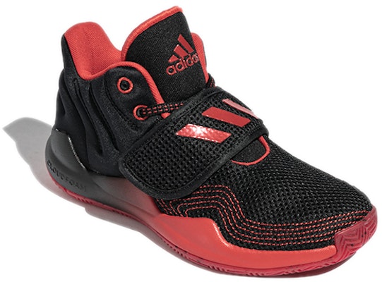 【BP幼童】adidas Deep Threat Primeblue C 復古籃球鞋 黑紅 Lookbook 【BP幼童】adidas Deep Threat Primeblue C 復古籃球鞋 黑紅