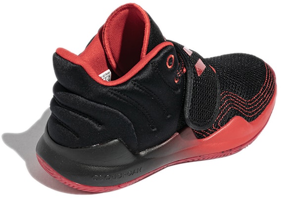 【BP幼童】adidas Deep Threat Primeblue C 復古籃球鞋 黑紅 Shop 【BP幼童】adidas Deep Threat Primeblue C 復古籃球鞋 黑紅