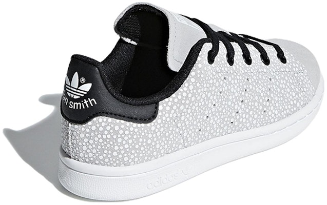 中童 adidas Originals Stan Smith C 休閒 耐磨輕便 低幫 兒童板鞋 灰黑 Lookbook 中童 adidas Originals Stan Smith C 休閒 耐磨輕便 低幫 兒童板鞋 灰黑