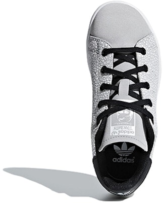 中童 adidas Originals Stan Smith C 休閒 耐磨輕便 低幫 兒童板鞋 灰黑 Shop 中童 adidas Originals Stan Smith C 休閒 耐磨輕便 低幫 兒童板鞋 灰黑