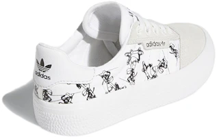 Shop 中童 Disney/ 迪士尼 x adidas originals 3MC Vulc 低筒 兒童板鞋 卡其色
