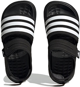 兒童 adidas Duramo 涼鞋 防滑耐磨輕便兒童凉鞋 黑 Shop 兒童 adidas Duramo 涼鞋 防滑耐磨輕便兒童凉鞋 黑