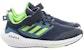 (JR) adidas EQ21 Run 2.0 Bounce Kasut Lari Sukan 'Hitam Solar Hijau' GY4366