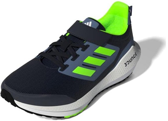 (Youth) adidas EQ21 Run 2.0 Bounce Sport Running 'Black Solar Green' GY4366 Lookbook (Youth) adidas EQ21 Run 2.0 Bounce Sport Running 'Black Solar Green' GY4366