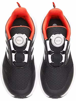 兒童 adidas EQ21 Run Boa Bounce 低筒透氣跑步鞋 黑色 Shop 兒童 adidas EQ21 Run Boa Bounce 低筒透氣跑步鞋 黑色