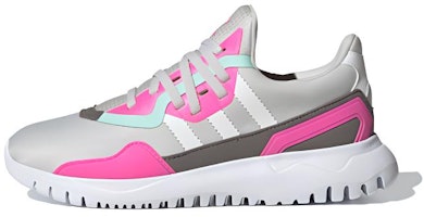 (Preschool) adidas Flex J 'Grey Screaming Pink' FX5324 (Preschool) adidas Flex J 'Grey Screaming Pink' FX5324