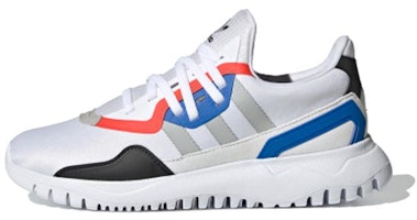 (Preschool) adidas Flex J 'White Glow Blue' FX5325 (Preschool) adidas Flex J 'White Glow Blue' FX5325