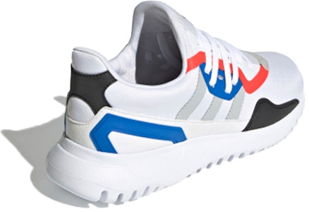 (PS) adidas Flex J 'Putih Biru Bercahaya' FX5325 Shop (PS) adidas Flex J 'Putih Biru Bercahaya' FX5325