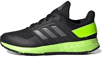 (Preschool) adidas Fortafaito Running 'Black Green' FY7244 (Preschool) adidas Fortafaito Running 'Black Green' FY7244
