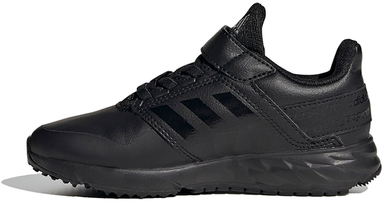(Youth) adidas Fortafaito Elastic Laces Top Strap K 'Black' FY6664 Buy (Youth) adidas Fortafaito Elastic Laces Top Strap K 'Black' FY6664