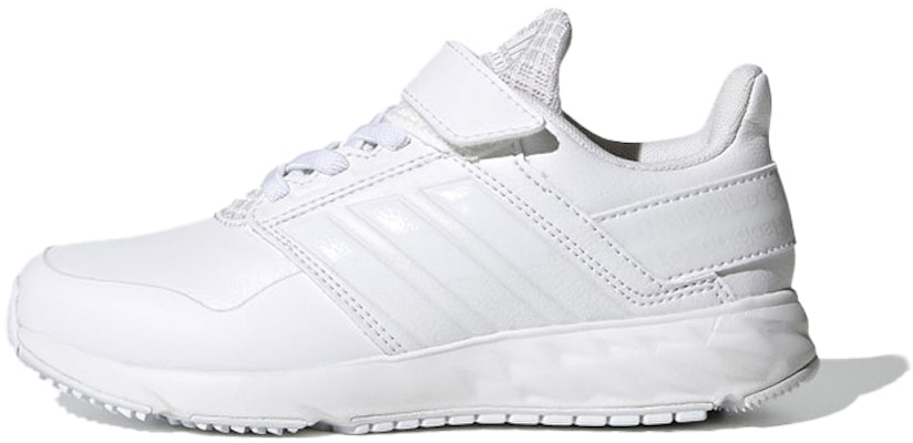 (Youth) adidas Fortafaito Elastic Laces Top Strap K 'White' FY6665 Buy (Youth) adidas Fortafaito Elastic Laces Top Strap K 'White' FY6665