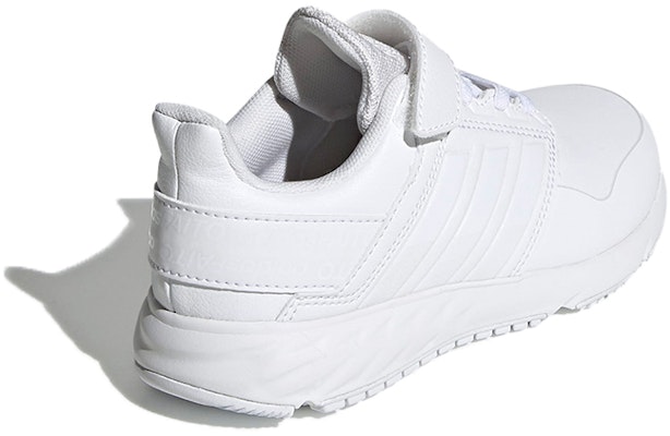 (Youth) adidas Fortafaito Elastic Laces Top Strap K 'White' FY6665 Shop (Youth) adidas Fortafaito Elastic Laces Top Strap K 'White' FY6665