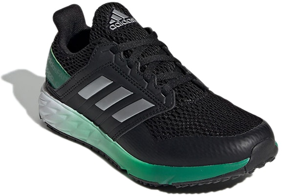 (Preschool) adidas FortaFaito K 'Black Green' G27388 Lookbook (Preschool) adidas FortaFaito K 'Black Green' G27388