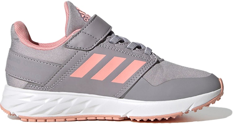 (Youth) adidas Fortafaito Top Strap 'Grey Pink' FX9873 Order (Youth) adidas Fortafaito Top Strap 'Grey Pink' FX9873