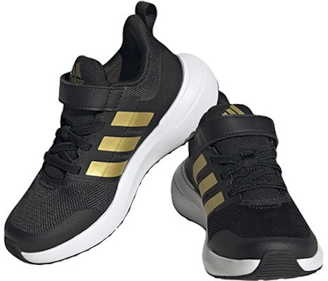 (Preschool) adidas Fortarun 2.0 Cloudfoam Shoes 'Black Gold' HP5442 Lookbook (Preschool) adidas Fortarun 2.0 Cloudfoam Shoes 'Black Gold' HP5442