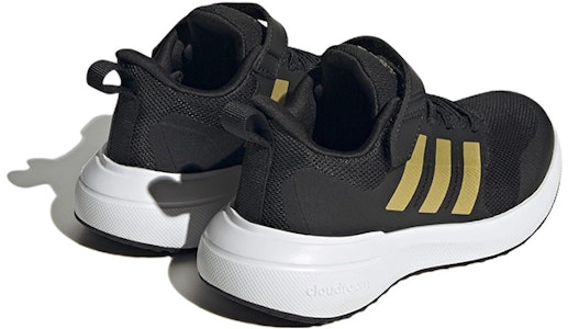 中童 adidas Fortarun 2.0 Cloudfoam 防滑耐磨 低筒 兒童跑步鞋 黑金 Shop 中童 adidas Fortarun 2.0 Cloudfoam 防滑耐磨 低筒 兒童跑步鞋 黑金