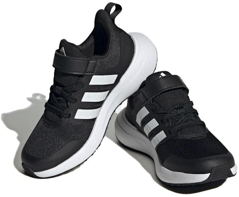 儿童 adidas Fortarun 2.0 El K 防滑耐磨 低筒 兒童跑步鞋 黑白 Lookbook 儿童 adidas Fortarun 2.0 El K 防滑耐磨 低筒 兒童跑步鞋 黑白